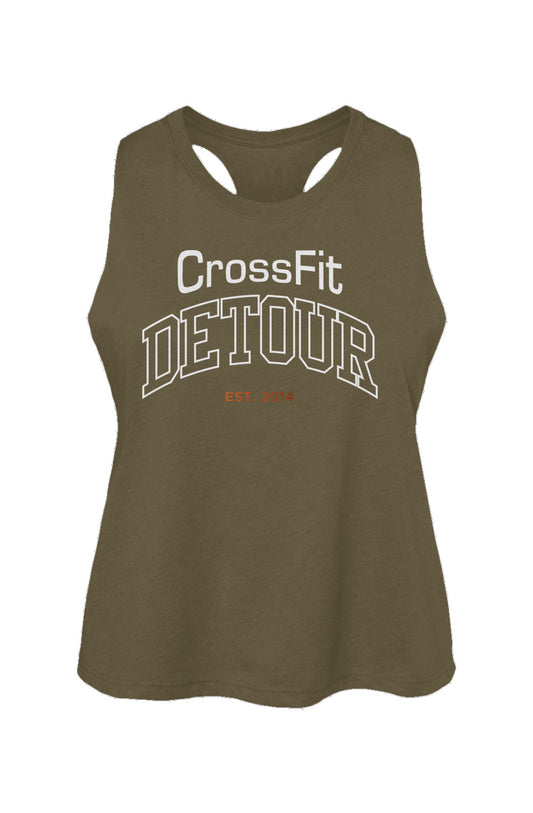 Women's Racerback Cropped Tank